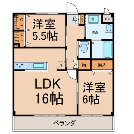 Stella梅森坂の物件間取画像